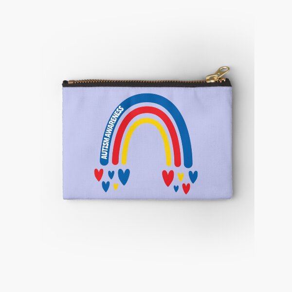 Item preview, Autism Awareness Rainbow with hearts designed and sold by Teamtsunami6.