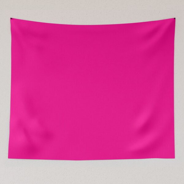 Item preview, Hot Pink Solid Color Pink Hex Code Color #FC008D - 3 of 8 designed and sold by Beachy.