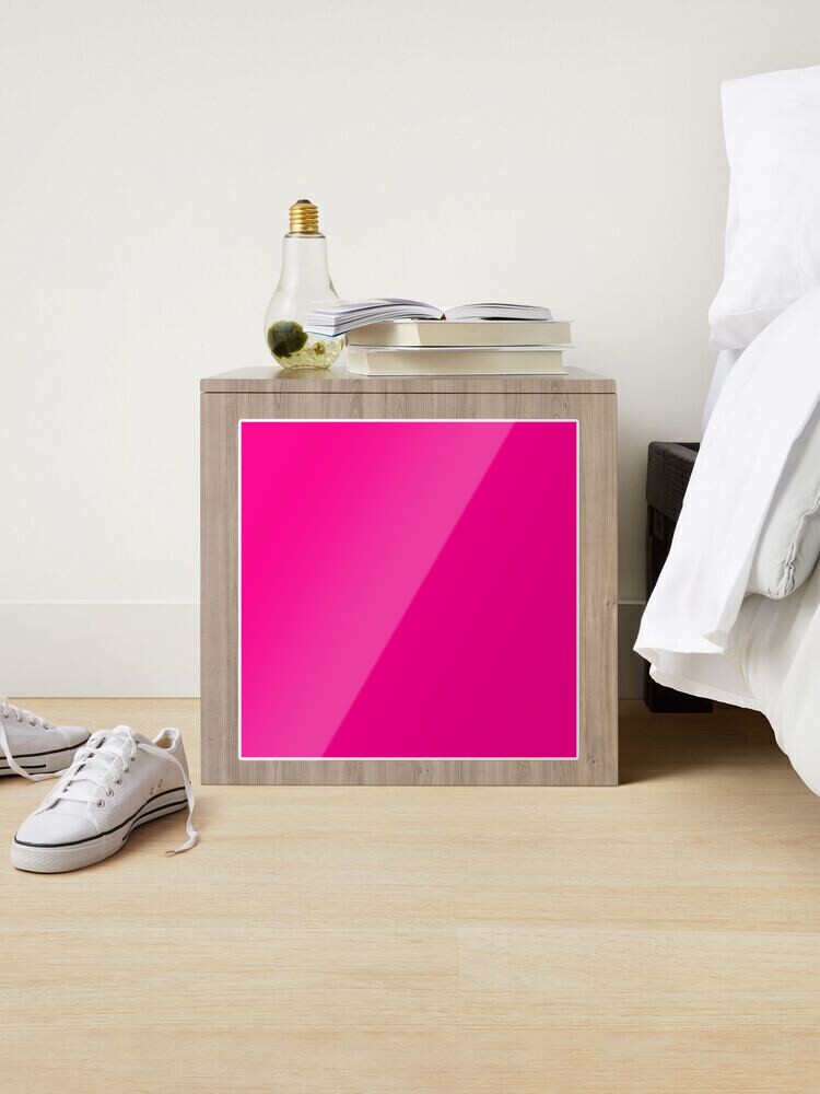 Hot Pink Solid Color Pink Hex Code Color #FC008D - 3 of 8