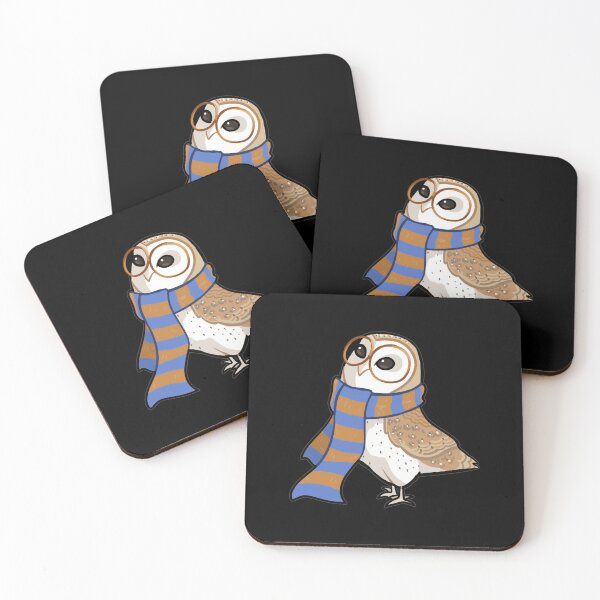 Item preview, Smart Barn Owl with Scarf 	 	 designed and sold by qgamjkrrge52.