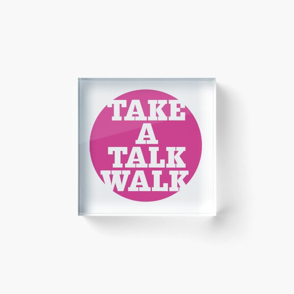 Item preview, Take a Talk Walk - PINK designed and sold by Hell-Prints.