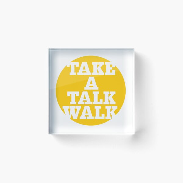 Item preview, Take a Talk Walk - YELLOW designed and sold by Hell-Prints.