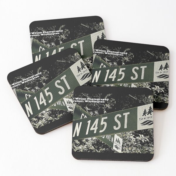 Item preview, North 145th Street, Shoreline, Washington designed and sold by The Street Sign Store.