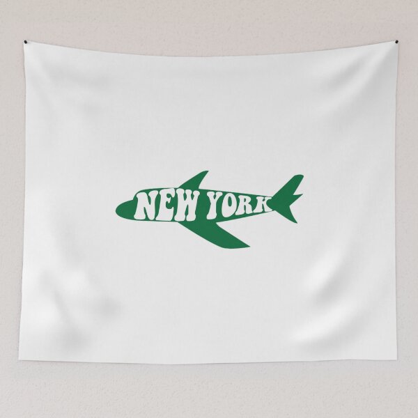 Item preview, New York Jets Funky Retro Logo designed and sold by Gang Green Gear.