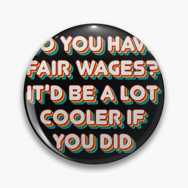 Item preview, Fair Wages? designed and sold by Texterns.