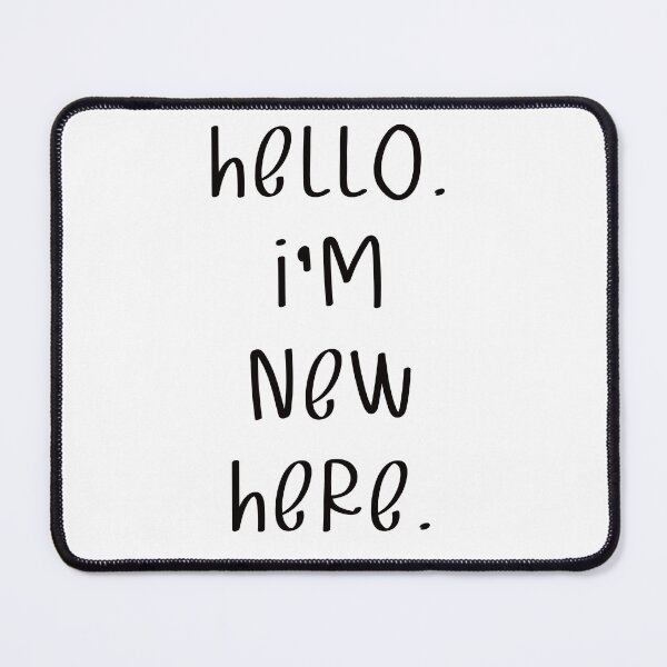 Item preview, Baby- new here. designed and sold by Adasha Knight.