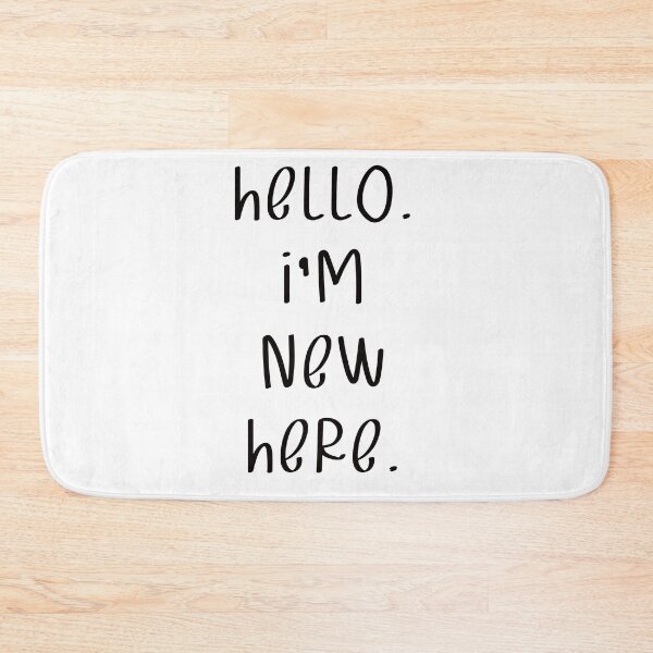 Item preview, Baby- new here. designed and sold by Adasha Knight.