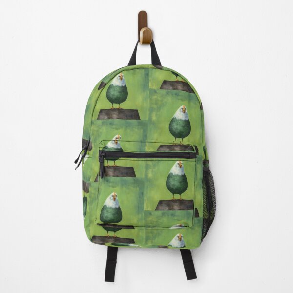 Item preview, Green Hen On A Box designed and sold by YoPedro.