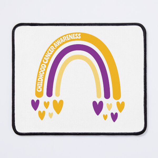 Item preview, Childhood Cancer Awareness Rainbow designed and sold by Teamtsunami6.