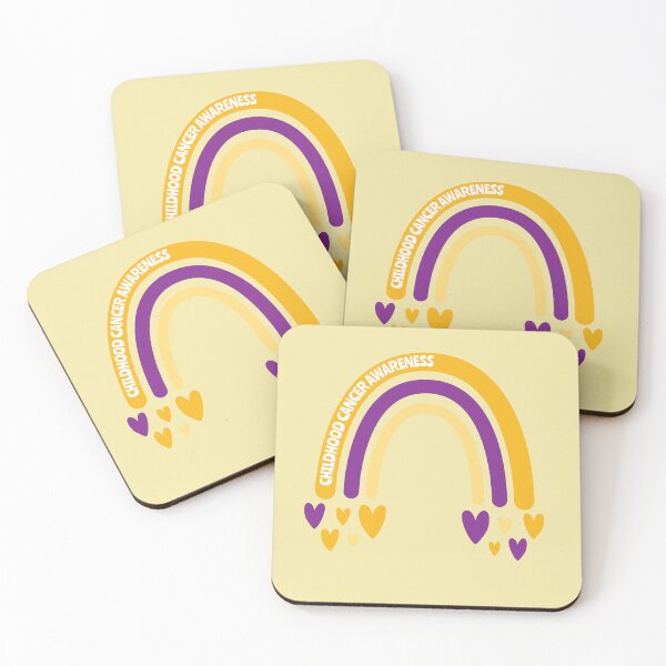 Item preview, Childhood Cancer Awareness Rainbow designed and sold by Teamtsunami6.