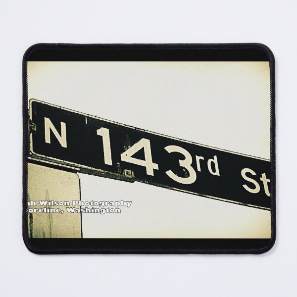 Item preview, North 143rd Street, Shoreline, Washington designed and sold by The Street Sign Store.