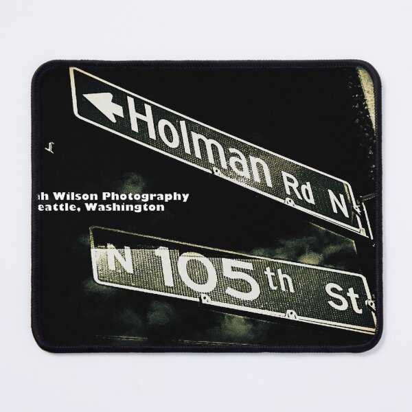 Item preview, Holman Road North & North 105th Street, Seattle, Washington designed and sold by The Street Sign Store.
