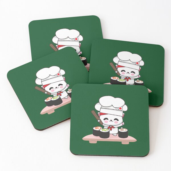 Item preview, Sushi Chef Kawaii Cat designed and sold by JacobDibis.