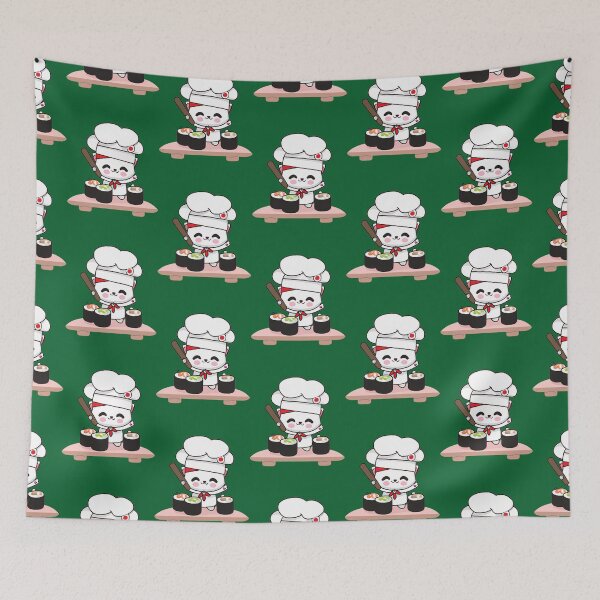 Item preview, Sushi Chef Kawaii Cat designed and sold by JacobDibis.