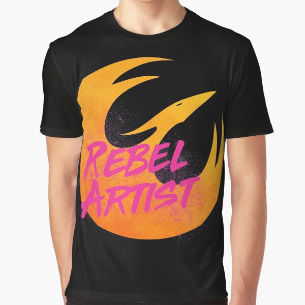 Vista previa del artículo con la obra «Artista rebelde», diseñado y vendido por studioofmm.