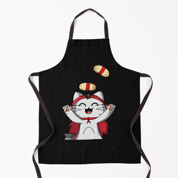 Item preview, sushi juggler cat,kawaii designed and sold by JacobDibis.