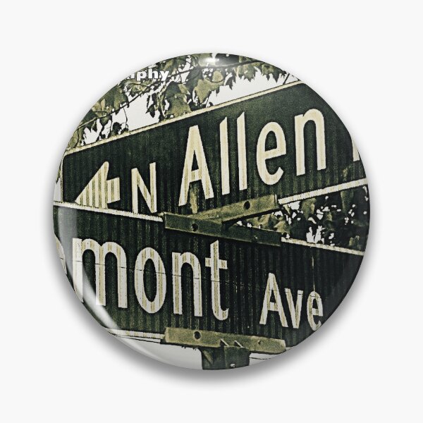 Item preview, North Allen Place & Fremont Avenue North, Seattle, Washington designed and sold by The Street Sign Store.