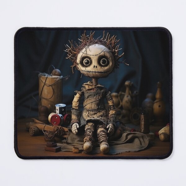 Item preview, Wild Hair Skeleton Doll Sitting designed and sold by Peter LOPEZ.