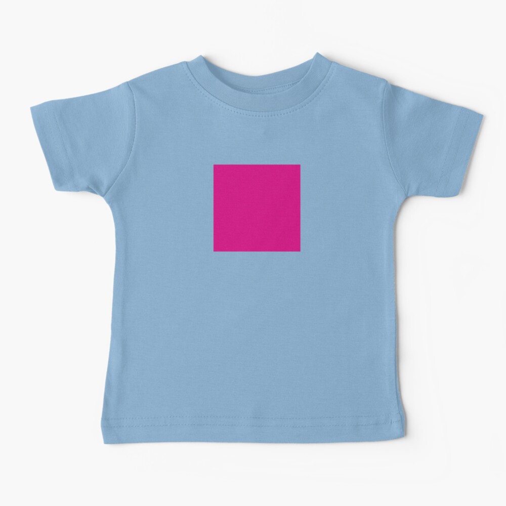 Hot Pink Solid Color Pink Hex Code Color #DF0880 - 4 of 8 Baby T-Shirt for  Sale by TerryArts