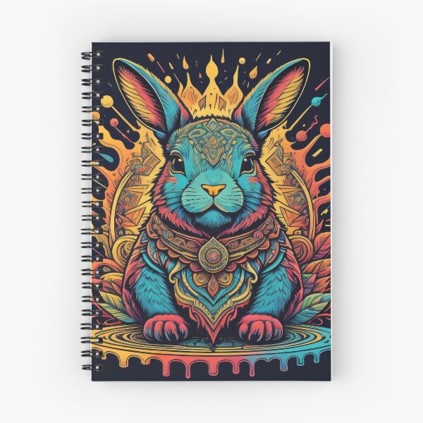 Item preview, Psychedelic rabbit designed and sold by gaahlKING2.