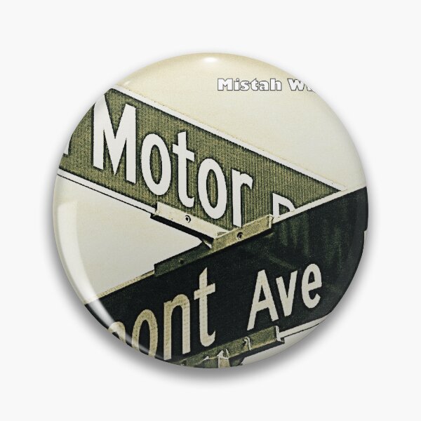 Item preview, North Motor Place & Fremont Avenue North, Seattle, Washington designed and sold by The Street Sign Store.