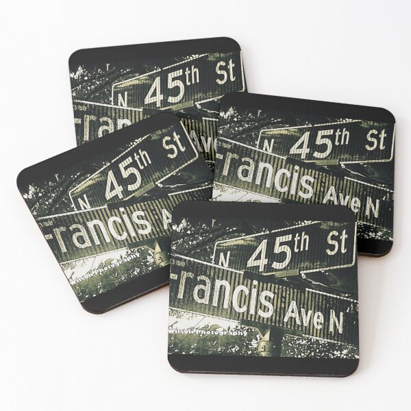 Item preview, North 45th Street & Francis Avenue North, Seattle, Washington designed and sold by The Street Sign Store.
