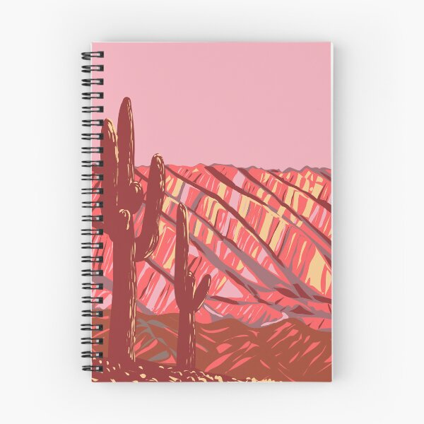 Item preview, Serrania de Hornocal part of Quebrada de Humahuaca Argentina WPA Art Deco Poster  designed and sold by patrimonio.