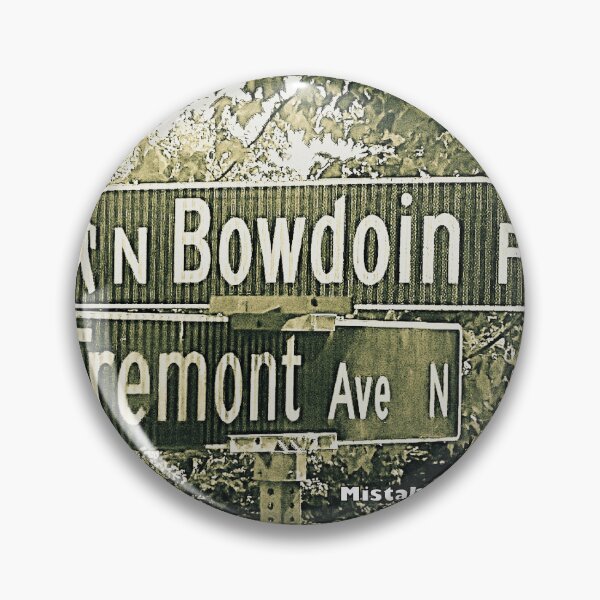Item preview, North Bowdoin Place & Fremont Avenue North, Seattle, Washington designed and sold by The Street Sign Store.