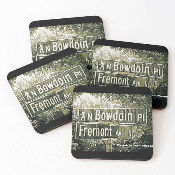 Item preview, North Bowdoin Place & Fremont Avenue North, Seattle, Washington designed and sold by The Street Sign Store.