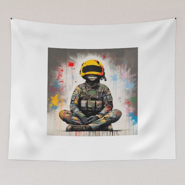 Item preview, Meditate for Peace: Soldiers of Love Unite designed and sold by Klyngzo1916.