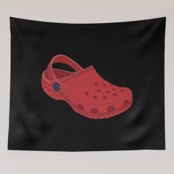 Aperçu de l'œuvre Chaussure Crocs Rouge créée et vendue par cqicmzsqytn55.