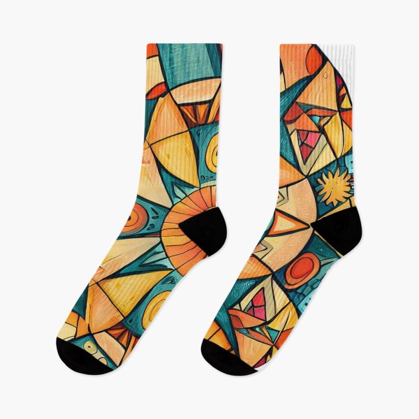 Item preview, Cubist Kaleidoscope, Warm Vivid Mandala designed and sold by Liscar95.