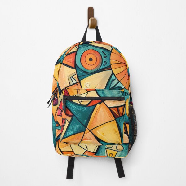 Item preview, Cubist Kaleidoscope, Warm Vivid Mandala designed and sold by Liscar95.
