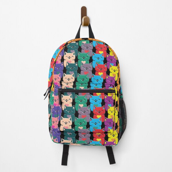 Item preview, Happy Kitty Japanese Style Cat Print designed and sold by mamahellfire31.