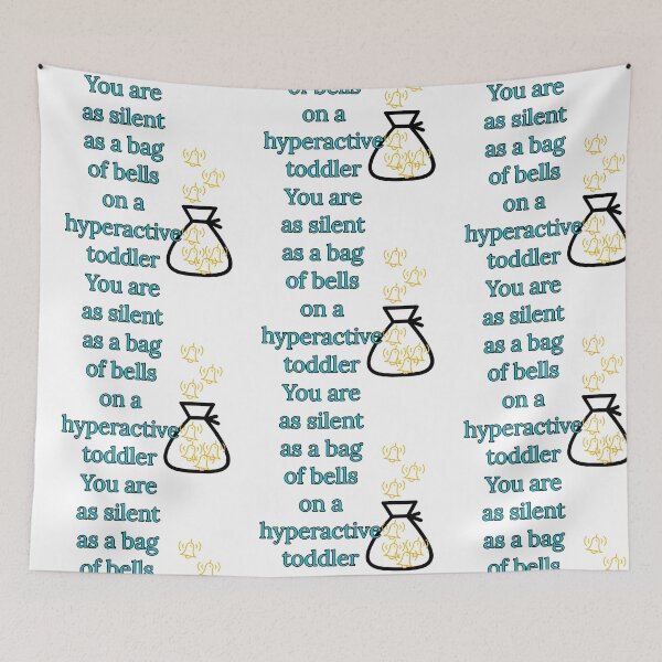 Item preview, Bells on a Hyperactive Toddler designed and sold by LimitlessChaos.