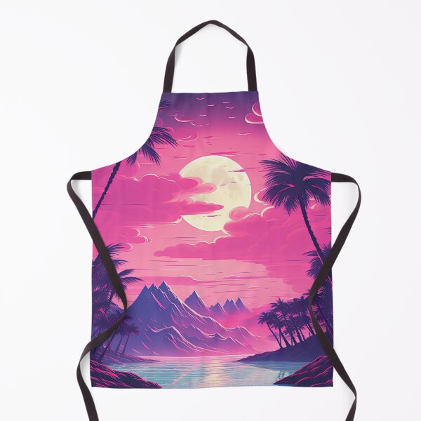 Artikelvorschau, Sunset Palms: Eine Vaporwave-Serenade in tropischer Atmosphäre entworfen und verkauft von Mullet Monkey.