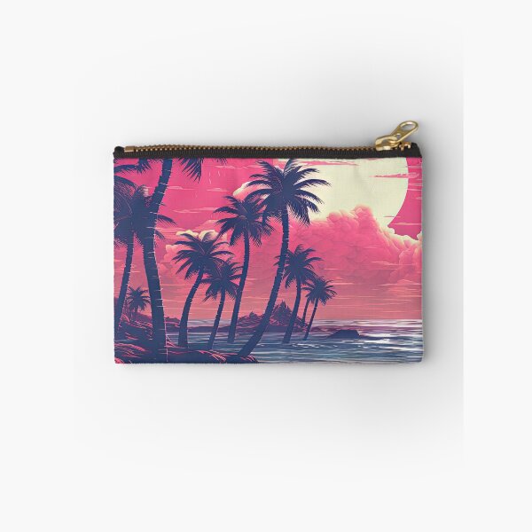 Item preview, Luminous Landscape: Palm Trees and Neon Echoes designed and sold by Mullet Monkey.
