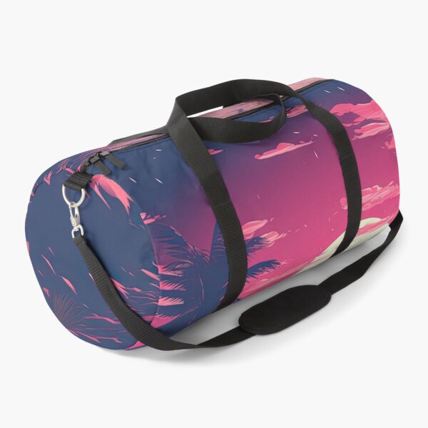 Item preview, Luminous Landscape: Palm Trees and Neon Echoes designed and sold by Mullet Monkey.
