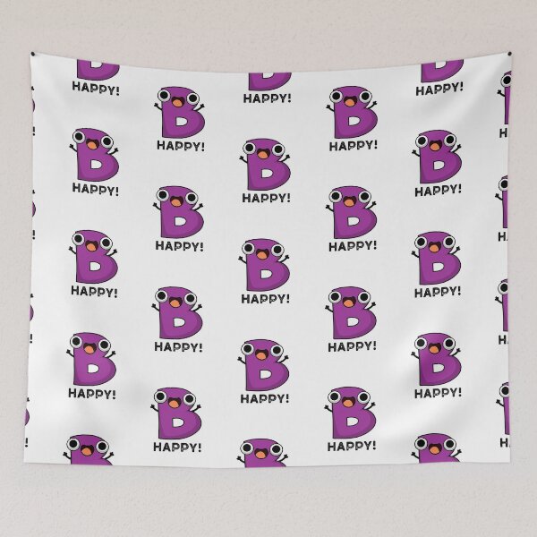 Item preview, B Happy Funny Alphabet Puns  designed and sold by punnybone.