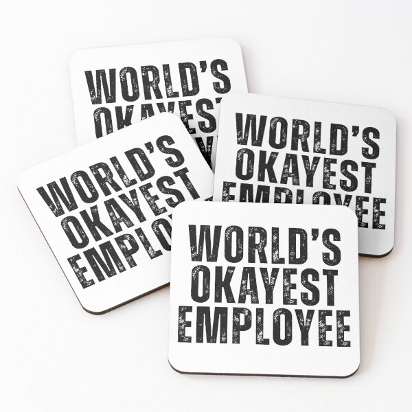 Item preview, World's Okayest Employee designed and sold by kamrankhan.