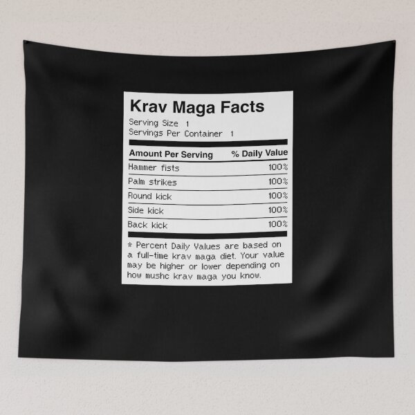 Item preview, Funny Krav Maga Facts designed and sold by Jam Jar.