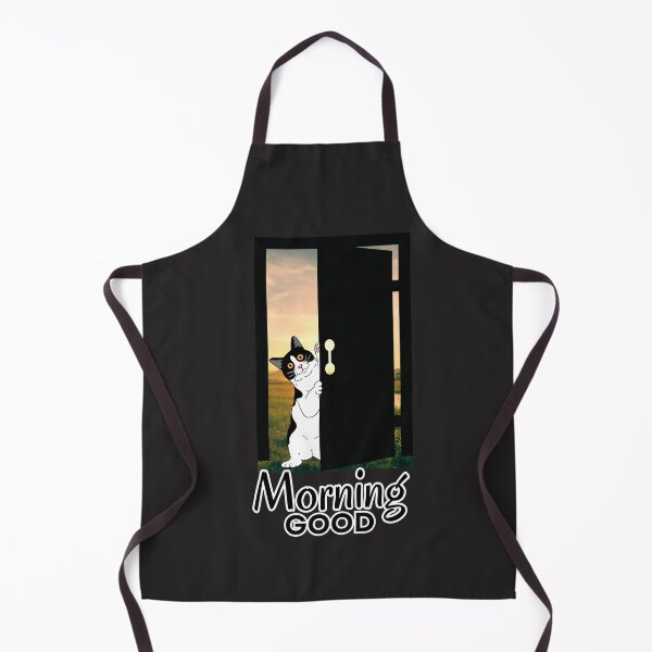 Item preview, Good Morning cat t-shirt, active cat t-shirt , sticker, motivation designed and sold by NinaCreator.