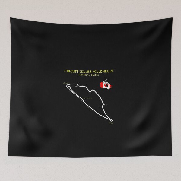 Item preview, The Circuit Gilles Villeneuve   designed and sold by ThomThierr.
