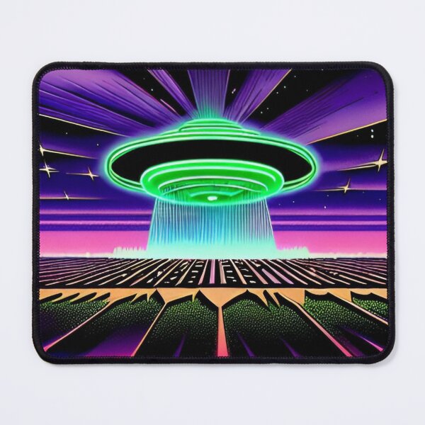 Item preview, Area 51 – Trippy Neon Retro UFO 102 - Grusch designed and sold by Benito Del Ray.