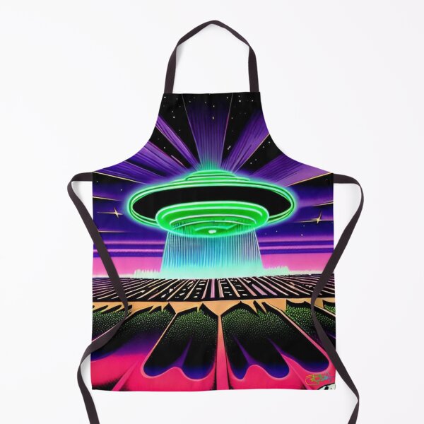 Item preview, Area 51 – Trippy Neon Retro UFO 102 - Grusch designed and sold by Benito Del Ray.