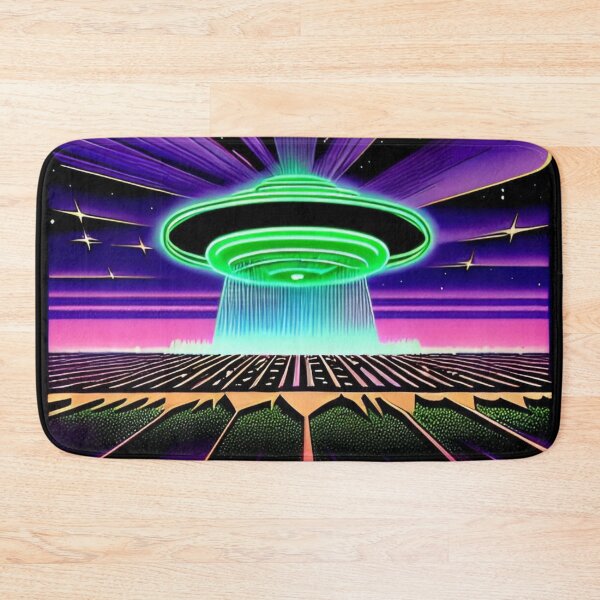 Item preview, Area 51 – Trippy Neon Retro UFO 102 - Grusch designed and sold by Benito Del Ray.