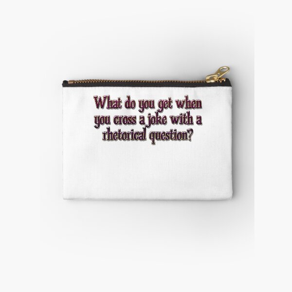 Item preview, What do you get when you cross a joke with a rhetorical question? designed and sold by digerati.