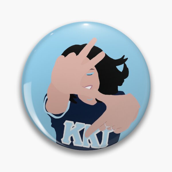 Item preview, Kappa Hand Sign Black Hair designed and sold by TinyBubbleTinks.
