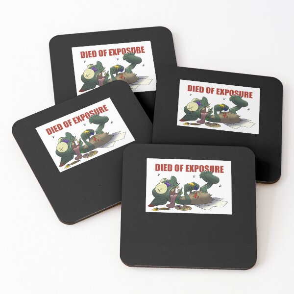 Item preview, Died of Exposure designed and sold by HeleneRiou.