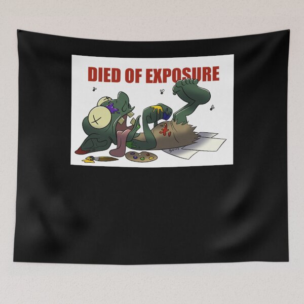 Item preview, Died of Exposure designed and sold by HeleneRiou.